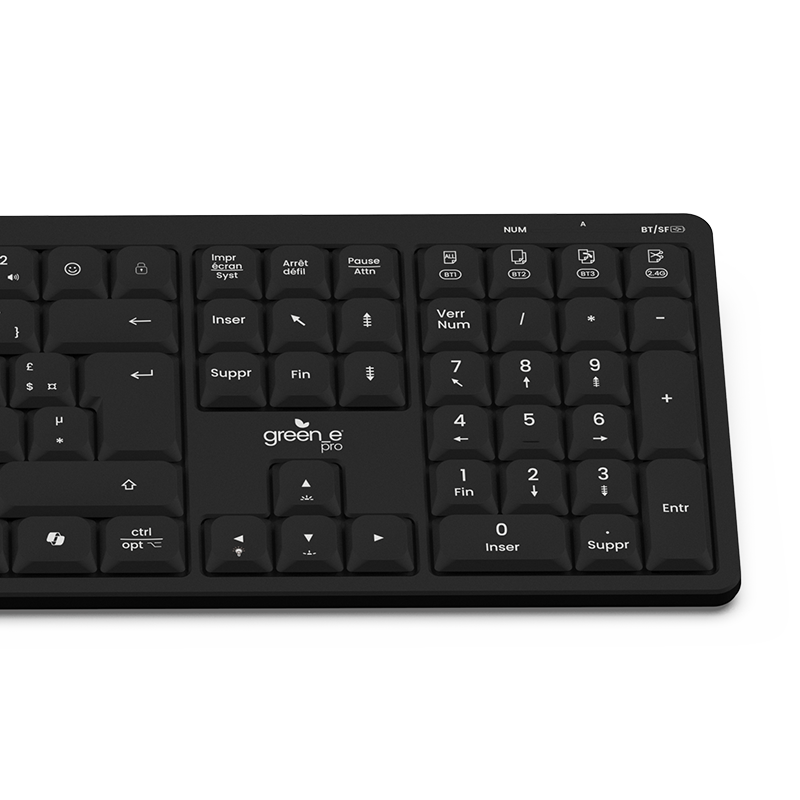 Claviers sans fil écoconçus