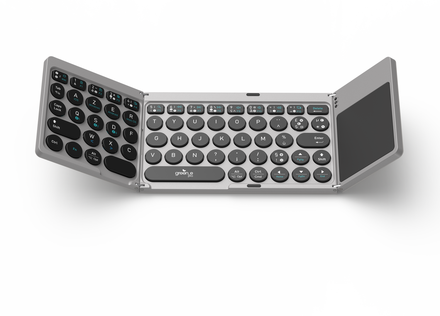 Clavier sans fil pliable