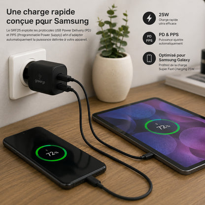 Universal USB-C 30W Charger White