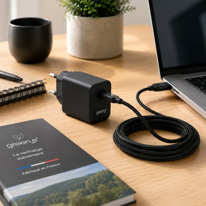30-W-Universal-USB-C-Ladegerät, Weiß