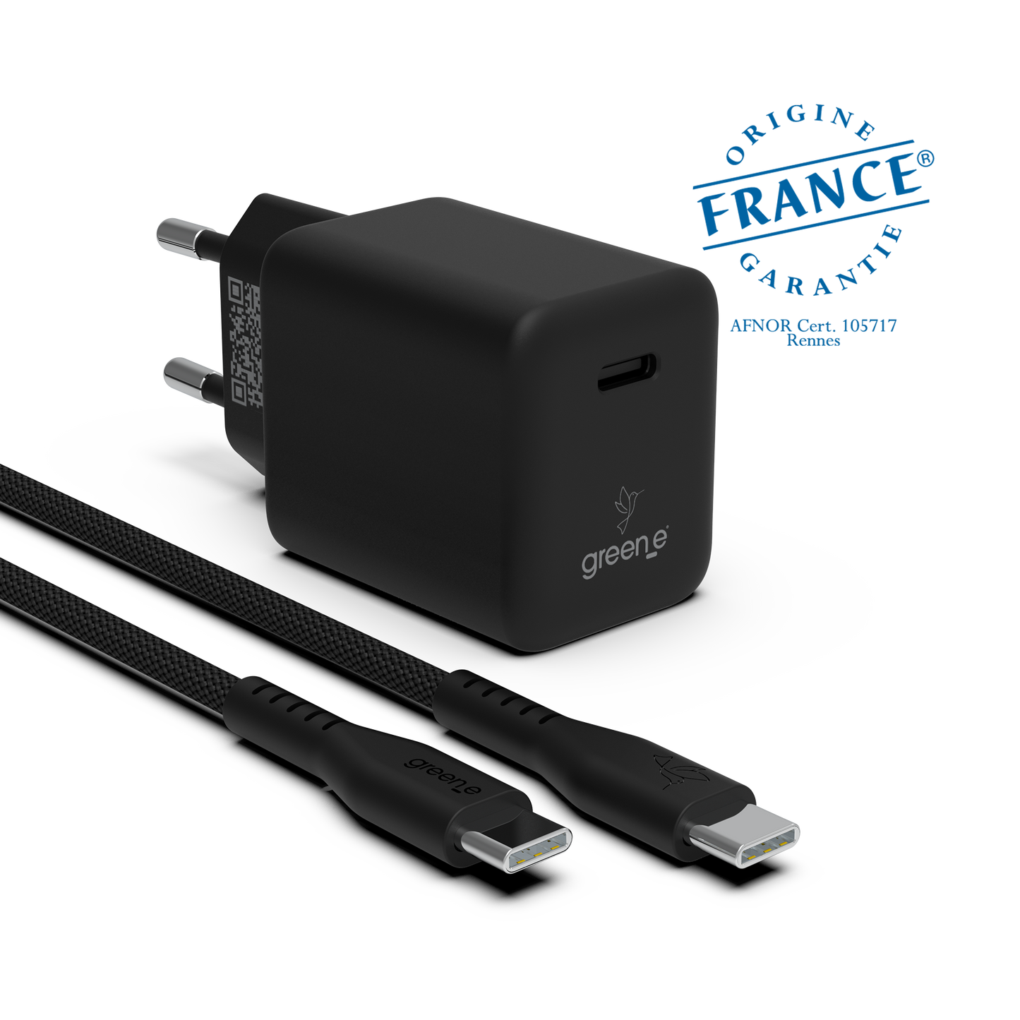 30-W-Universal-USB-C-Ladegerät, Weiß