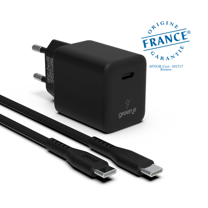 30-W-Universal-USB-C-Ladegerät, Weiß