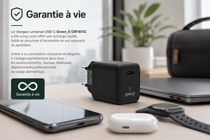 30-W-Universal-USB-C-Ladegerät, Weiß