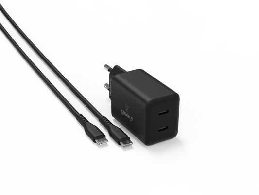 30-W-Universal-USB-C-Ladegerät, Weiß