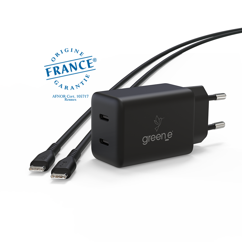 30-W-Universal-USB-C-Ladegerät, Weiß