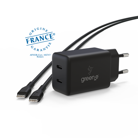 30-W-Universal-USB-C-Ladegerät, Weiß