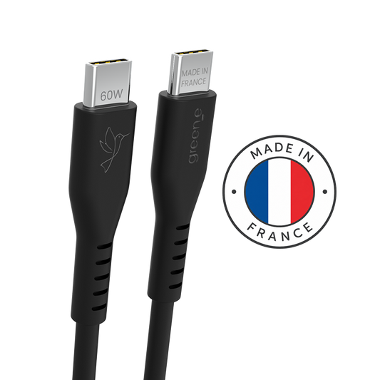 USB-C-Kabel, 100 W, USB 2.0, MIF GRIT 500, 150 cm