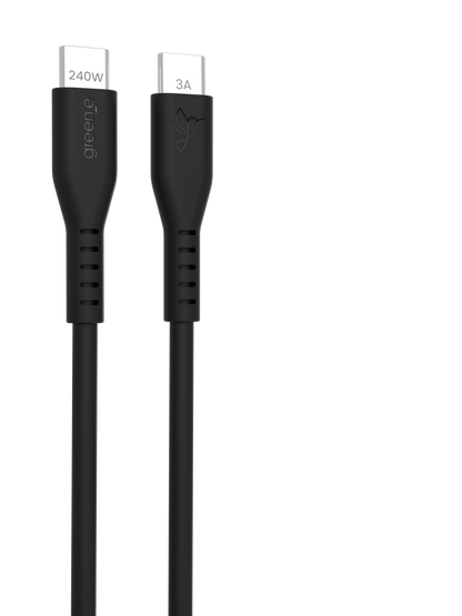 USB-C-Kabel, 100 W, USB 2.0, MIF GRIT 500, 150 cm