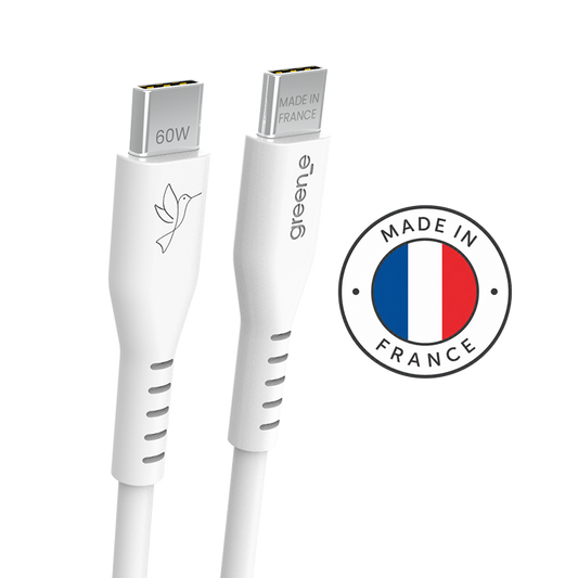 USB-C-Kabel, 100 W, USB 2.0, MIF GRIT 500, 150 cm