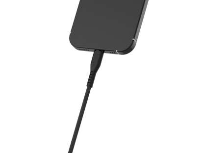 Câble tressé GREEN_E USB-C 60W Fabriqué en France, 1,50 m, Noir légende