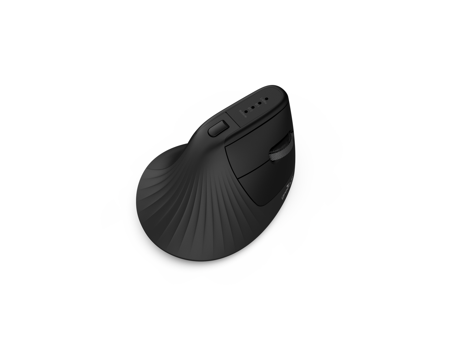 Souris sans fil Bluetooth ERGOSPIDE, ergonomique, Noir Légende