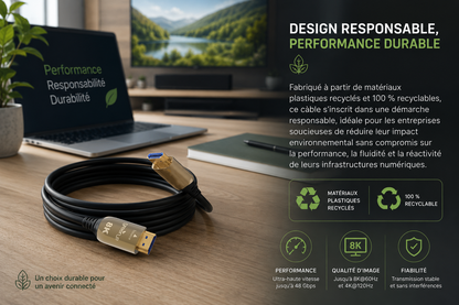 AOC Premium Ultra High Speed ​​HDMI 2.1 Kabel, HDR, 3 m, 48 Gbit/s, 8K 60 Hz/4K 120 Hz – GRIT921