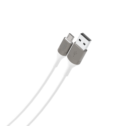 Câble écoconçu GREEN-E Micro-USB vers USB, 1,20m, Blanc