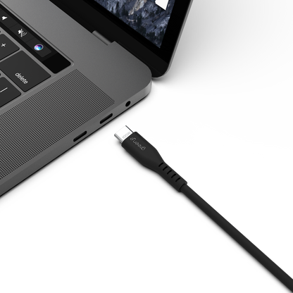 Câble USB-C 100W Fabriqué en France, 3,0 m, Noir