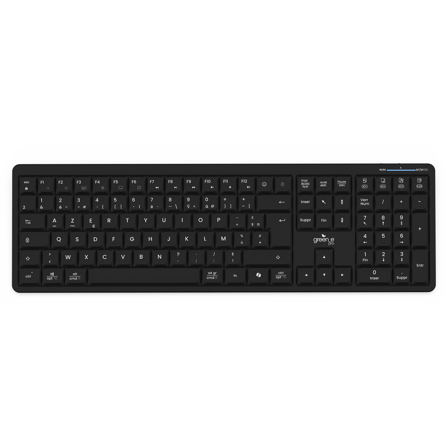 Clavier sans fil Bluetooth NEOIA Professionnel, Noir Légende