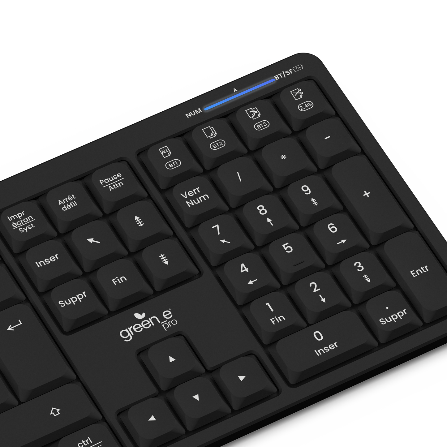 Clavier sans fil Bluetooth NEOIA Professionnel, Noir Légende