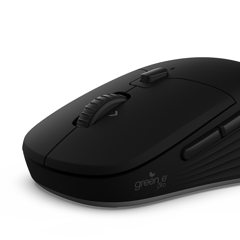 Souris sans fil Bluetooth SPIDE, roulette ultra rapide, Noir Légende