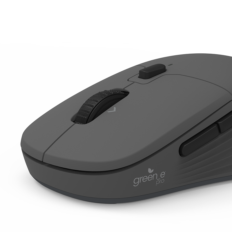 Souris sans fil Bluetooth SPIDE, roulette ultra rapide, Gris nuage