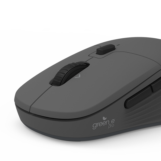 Souris sans fil Bluetooth SPIDE, roulette ultra rapide, Gris nuage