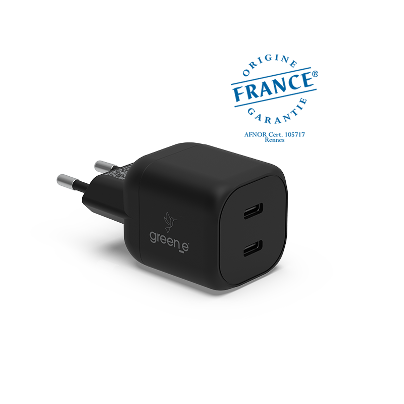 30-W-Universal-USB-C-Ladegerät, Weiß